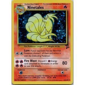Ninetales Base Set 2 "Reprinted"